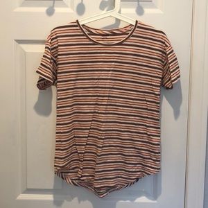XS Madewell Cotton Stripped T-Shirt